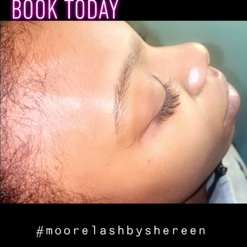 Luxury Eyelash Extensions by MOORELASH BY SHEREEN